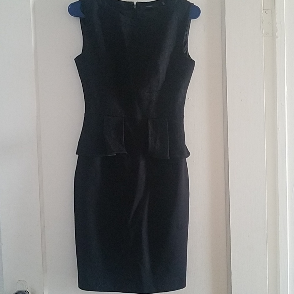 Tahari Black Dress